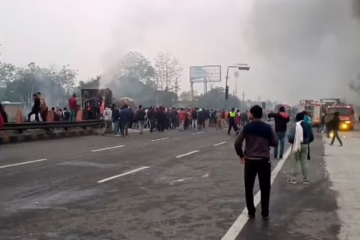 भारतमा ट्रकले ठक्कर दिँदा ७ जनाको मृत्यु, ३५ घाइते 