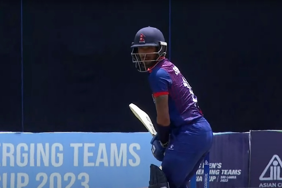 नेपालले पाकिस्तान ‘ए’लाई दियो १८० रनको लक्ष्य, सोमपालको अर्धशतक