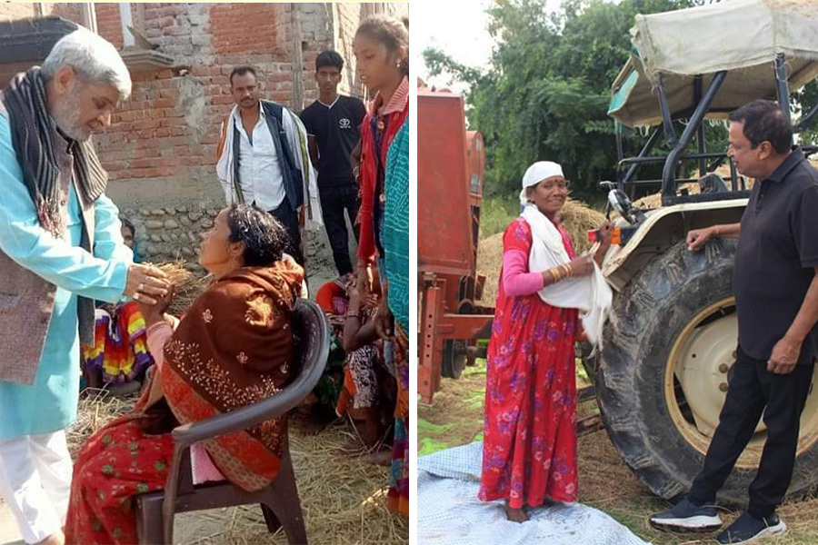 नवलपरासी पश्चिम–१ : खेतखेतमा अर्बपति चौधरी, टोल भेलामा त्रिपाठी