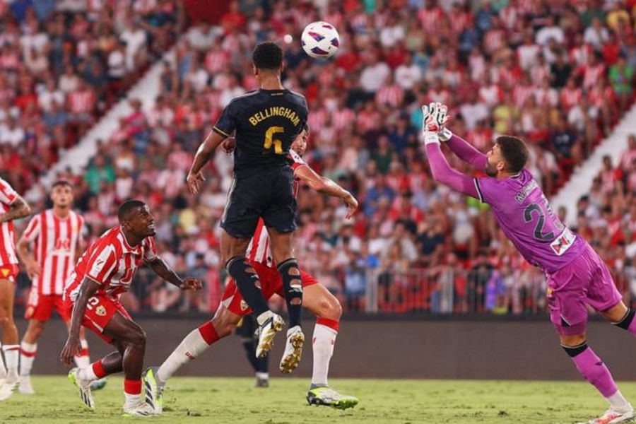 रियल मड्रिडको पुनरागमन जित, बेलिङहमको २ गोल