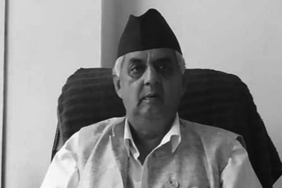 पूर्वमन्त्री बलराम पौडेलको दुर्घटनामा मृत्यु