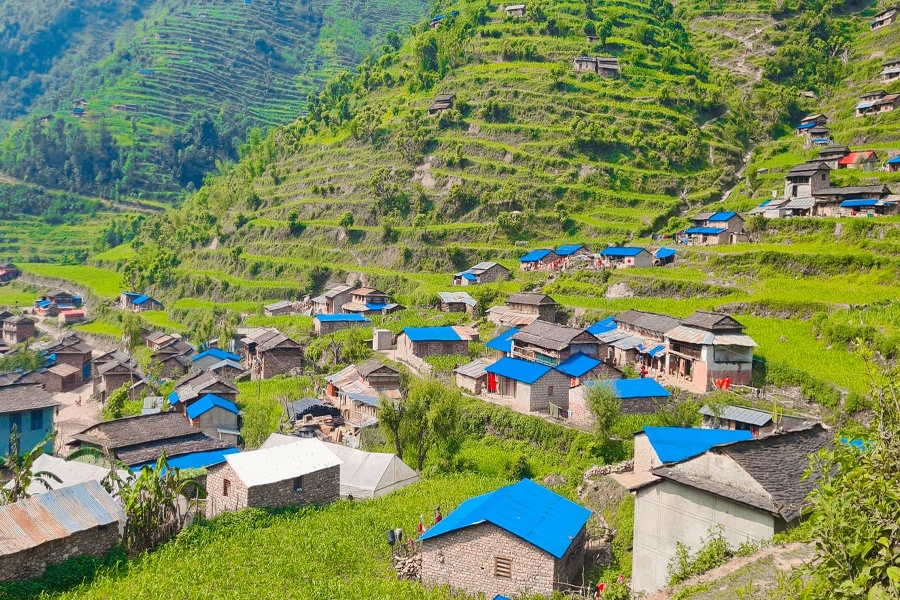 बिजुलीले झिलिमिली हुँदै बागलुङका दुर्गम गाउँ