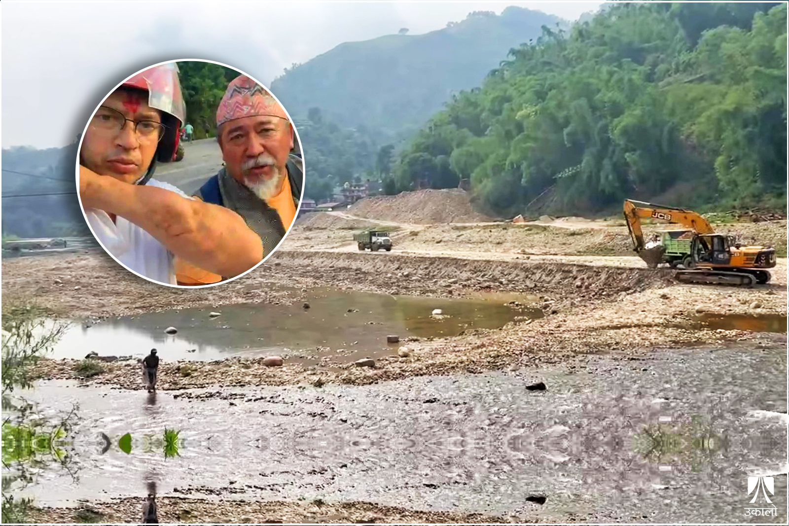 नदीनाला दोहन गर्न गुन्डागर्दी मच्चाइरहेका जनप्रतिनिधि