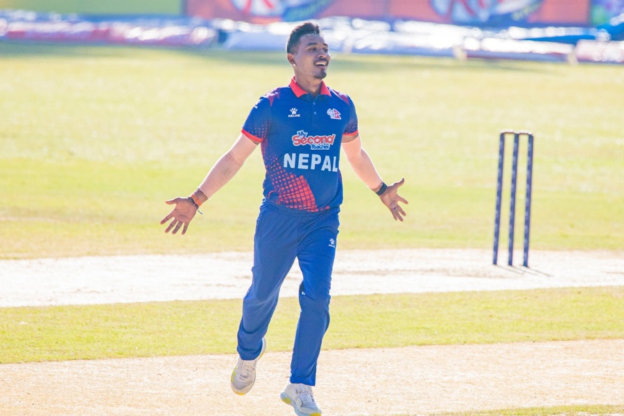 टी–२०आईमा सोमपालको ५० विकेट पूरा