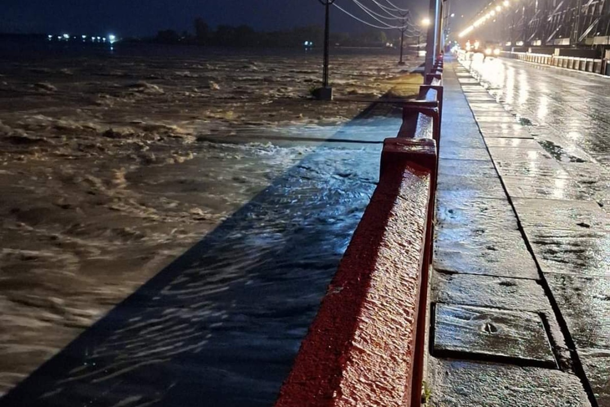 सप्तकोशीमा पानीको बहाव ५६ वर्षयताकै बढी, ६ लाख ४३ हजार क्युसेक नाघ्यो