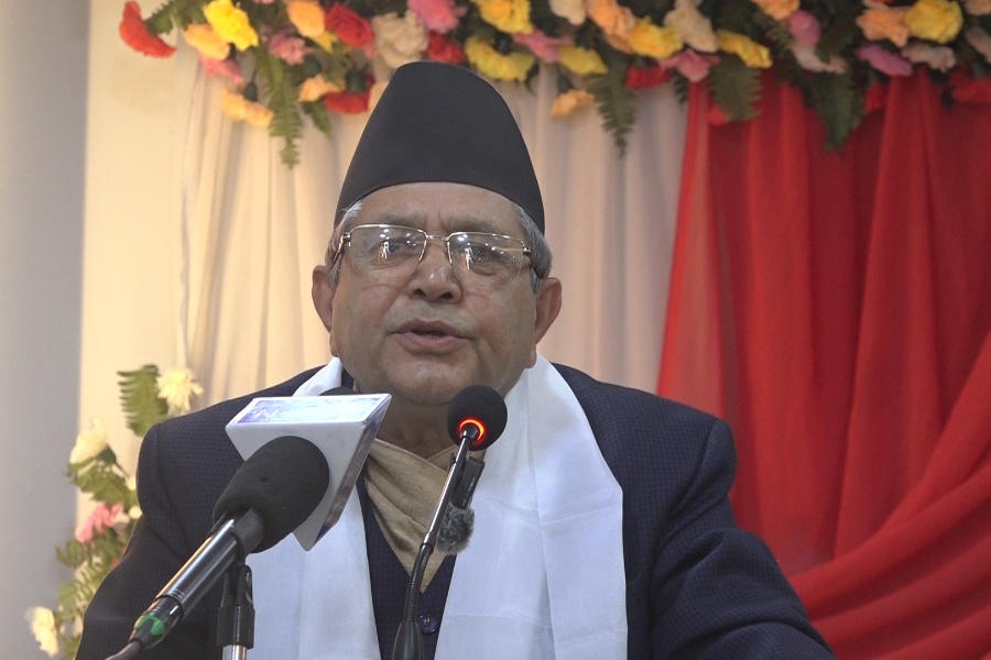 नेता र नेतृत्वमा रहेका व्यक्तिबाट कार्यक्रम उद्घाटन गर्ने परम्परा हटाउन जरुरी: सभामुख घिमिरे