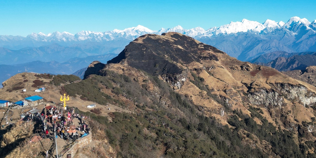 कालिन्चोकबाट हिमाल हेर्दा (तस्वीरहरू)