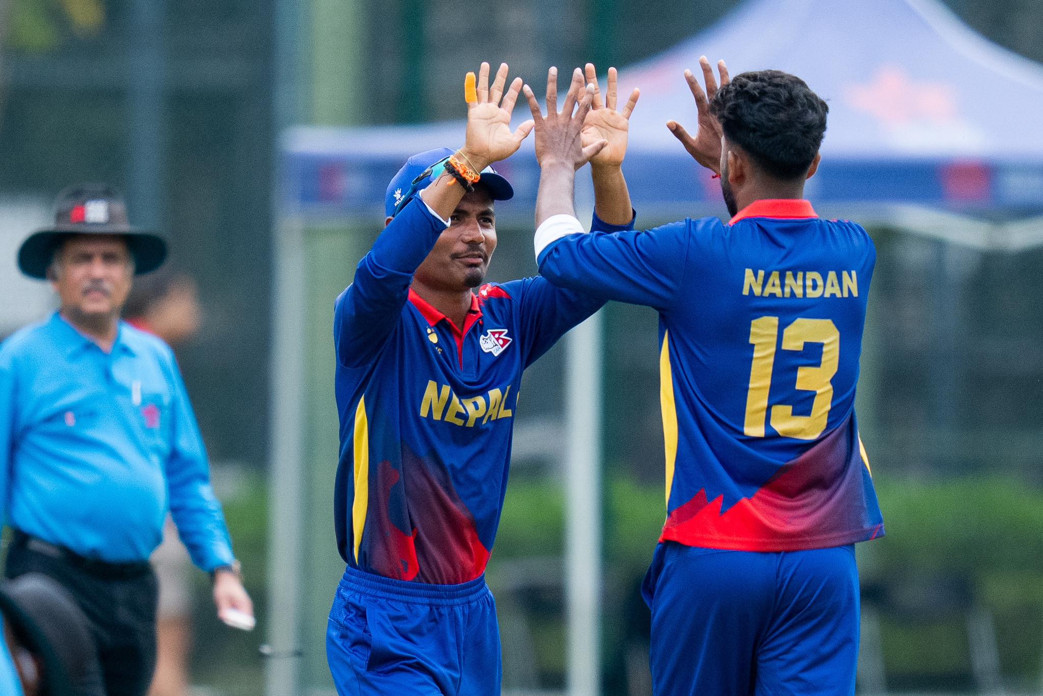 नेदरल्यान्ड्सले नेपाललाई दियो १५३ रनको लक्ष्य