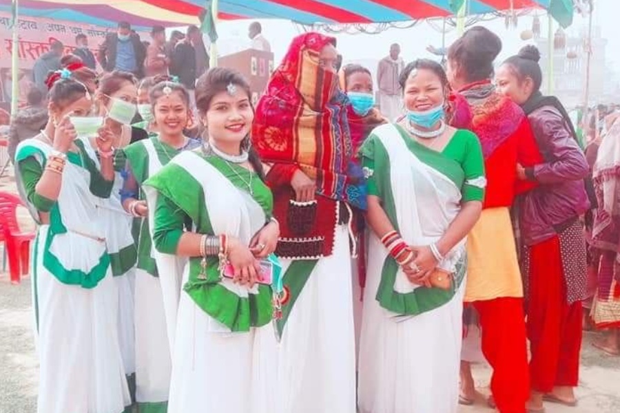 थारू समुदायमा शुरू भयो माघीको उत्साह