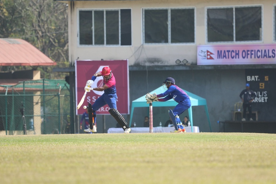 युएईद्वारा नेपाललाई १९२ रनको लक्ष्य