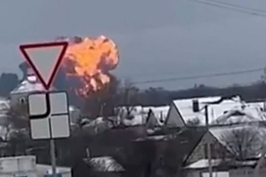 युक्रेनी युद्धबन्दी बोकेको रुसी सैन्य विमान दुर्घटना, कम्तीमा ७४ जनाको मृत्यु