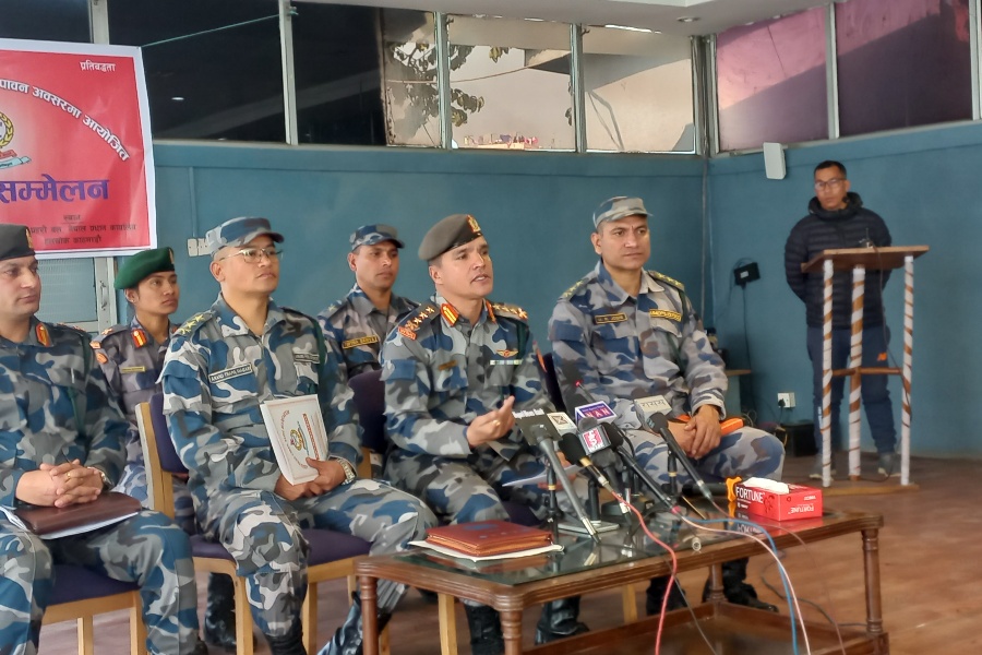 दशगजाको १७ किमी क्षेत्र खाली गरिएको छ: सशस्त्र प्रहरी बल