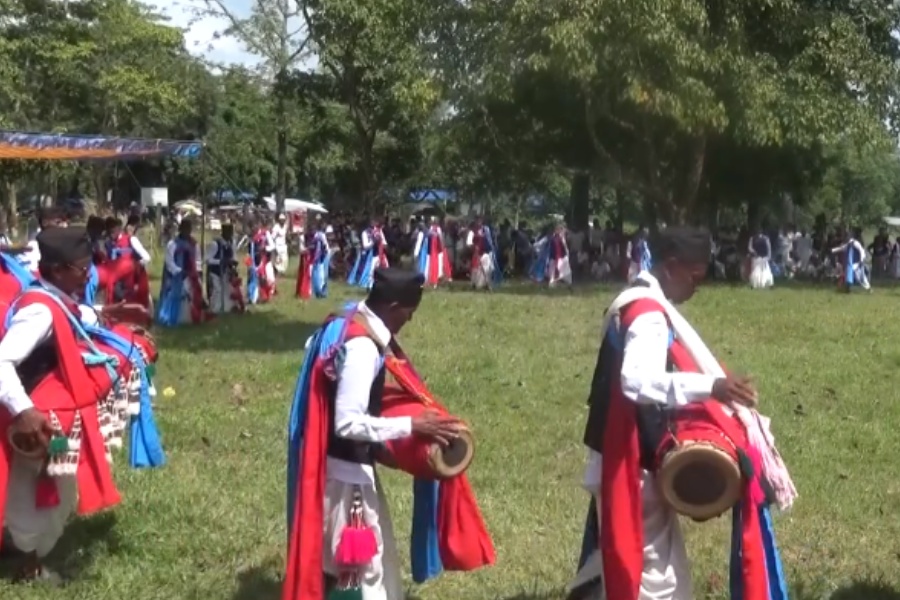 थारू समुदायको मेडरी नाच लोप हुने चिन्ता