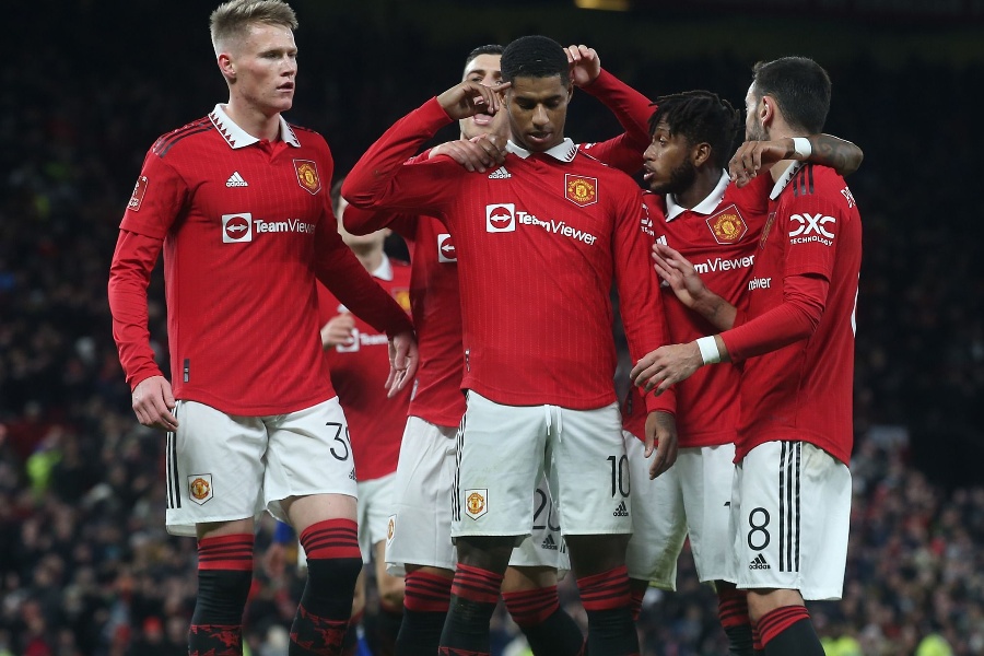 म्यानचेस्टर युनाइटेड एफए कपको चौथो चरणमा, एभर्टन पराजित