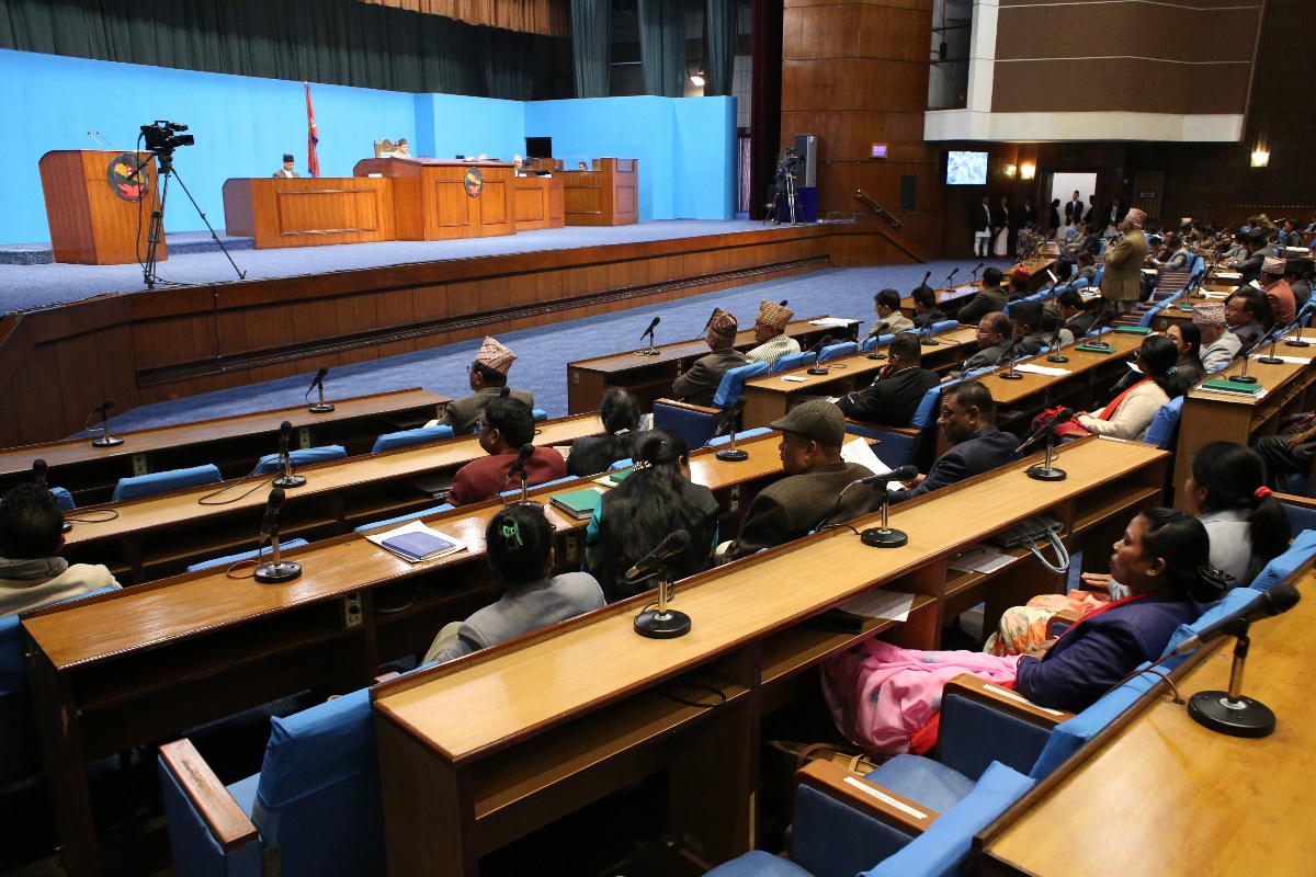 बहुमतको बलमा संसदीय अभ्यास मिचेको प्रतिपक्षी दलका सांसदको आरोप