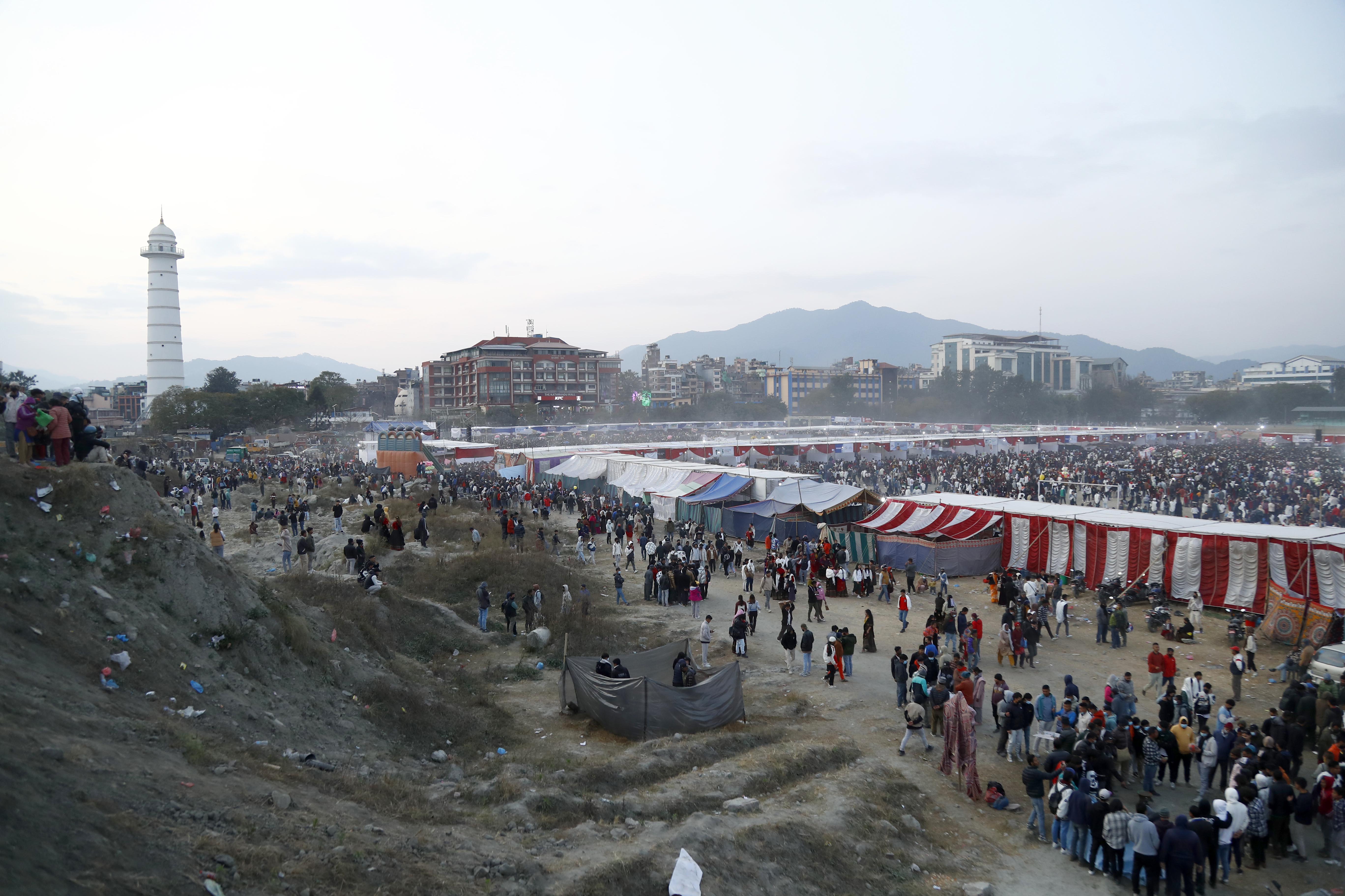 टुँडिखेलमा ठेलमठेल हुँदा घाइते हुनेको संख्या १६ पुग्यो