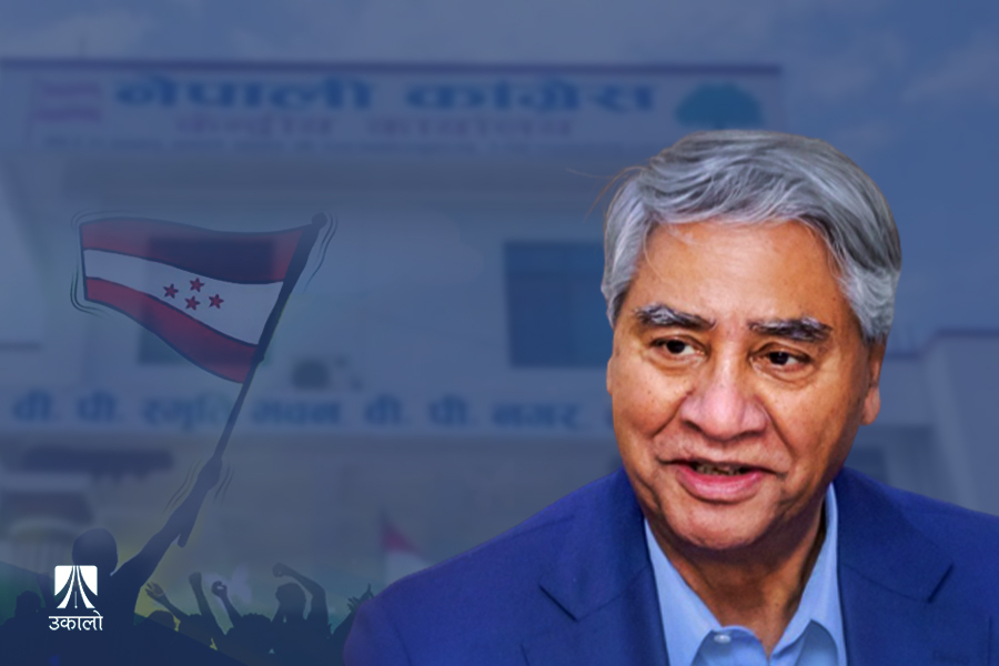 कांग्रेसलाई संकट, गुटले निर्धक्क देउवा