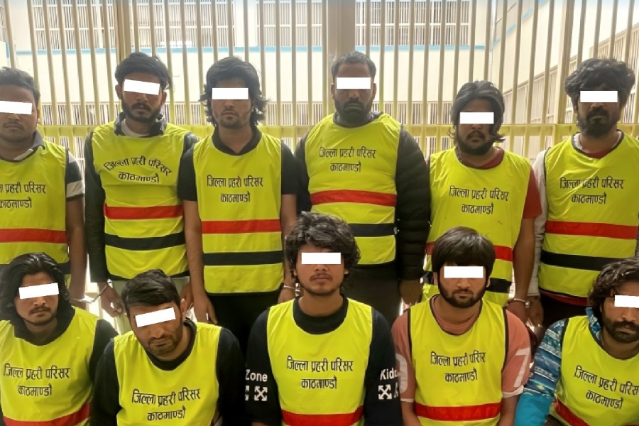 काठमाडौँमा अनलाइन जुवा खेलाउने ११ जना भारतीय पक्राउ, झन्डै ३ अर्बको कारोबार