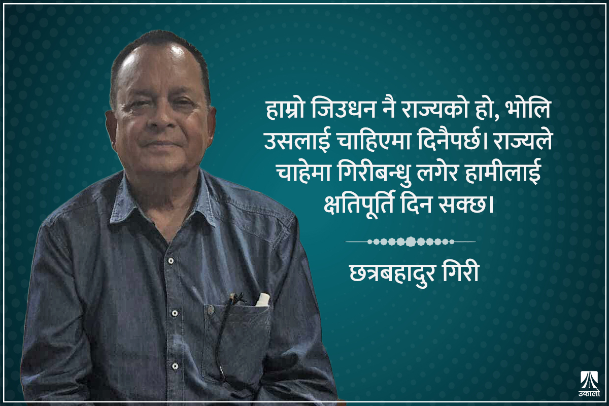 गिरीबन्धु टी–इस्टेट राज्यको सम्पत्ति होइन : सञ्चालक छत्रबहादुर गिरी