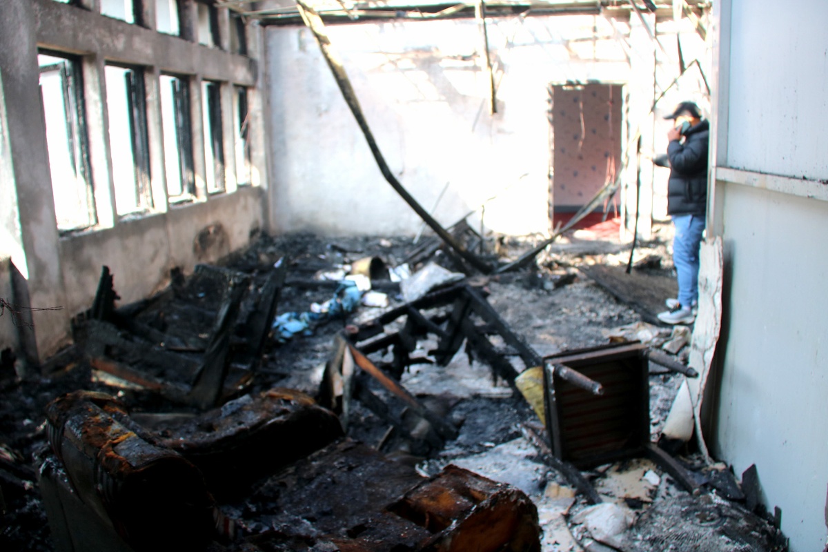 खानेपानी मन्त्रालयमा लागेको आगो नियन्त्रणमा