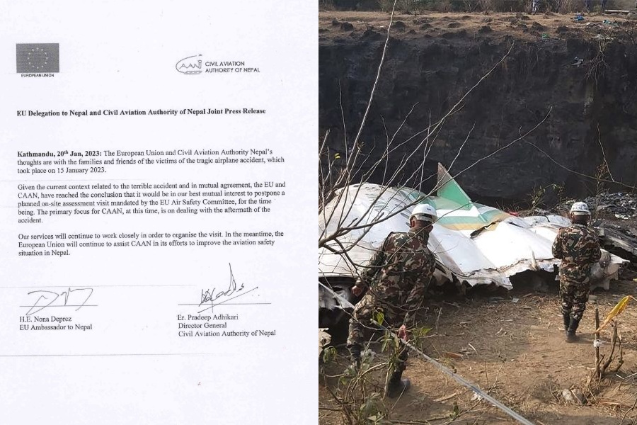 विमान दुर्घटनाबारे तत्काल भ्रमण नहुने : प्राधिकरण