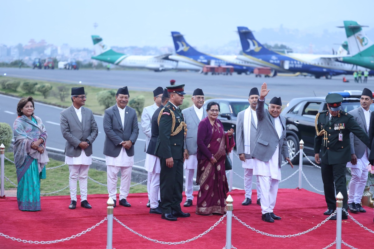 कोप२९ मा सहभागी हुन राष्ट्रपति अजरबैजान प्रस्थान