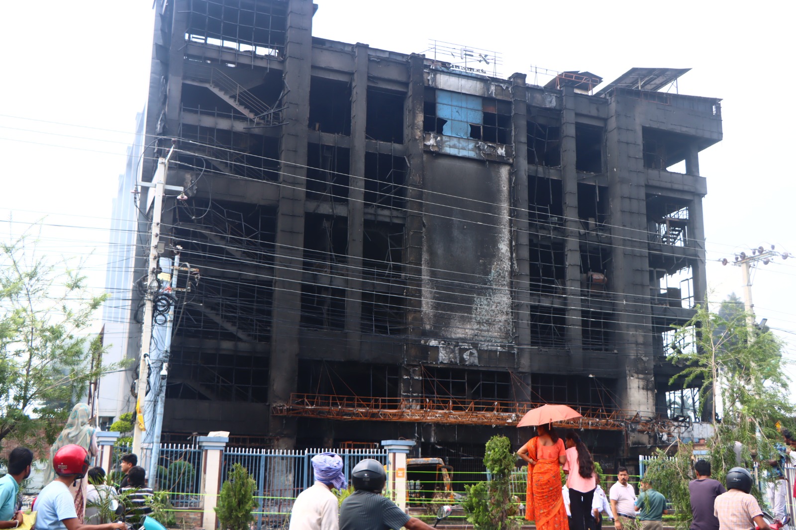 विराटनगरस्थित भाटभटेनीमा जलेको अवस्थामा शव फेला