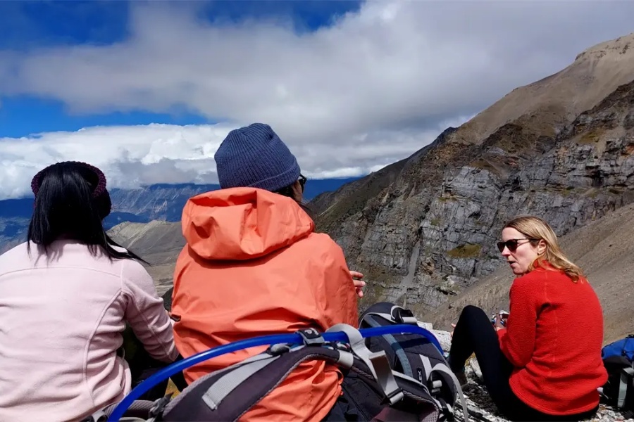 हिउँदमा पनि मनाङ घुम्न आए ४६ देशका पर्यटक