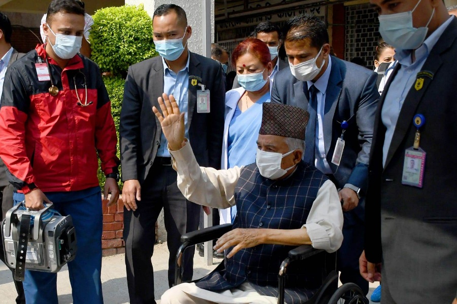 भर्ना भएको ११ दिनपछि राष्ट्रपति पौडेल अस्पतालबाट डिस्चार्ज