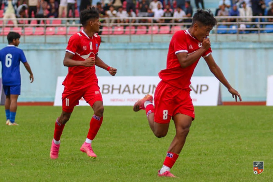 माल्दिभ्सलाई दबाबमा राख्दै सेमिफाइनल पुग्यो नेपाल