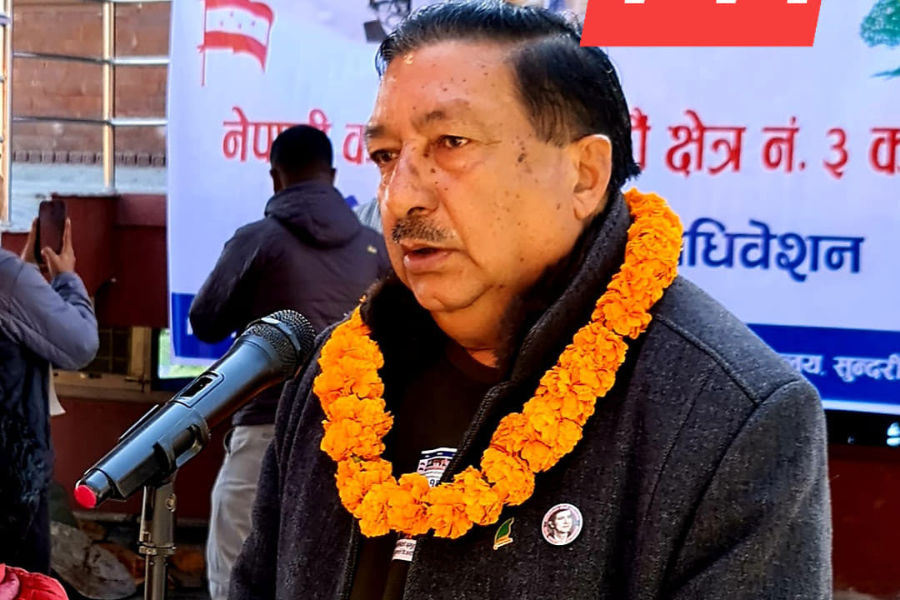 काठमाडौँ-३ बाट कांग्रेसका चालिसे निर्वाचित