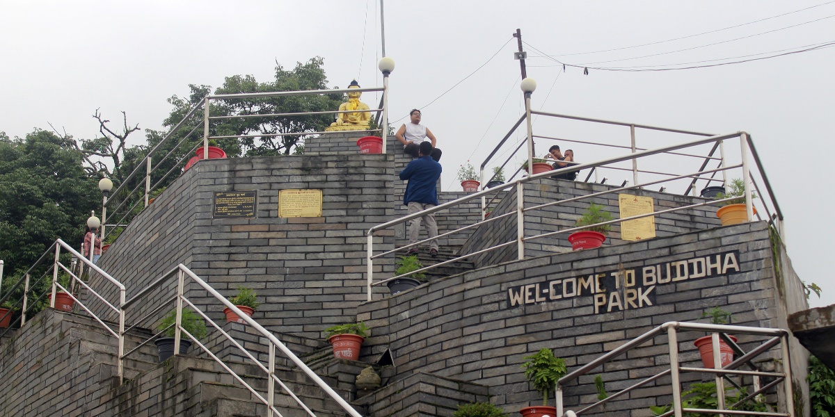 बारपाकमा पर्यटक भुलाउने गन्तव्य बन्दै ‘बुद्ध पार्क’