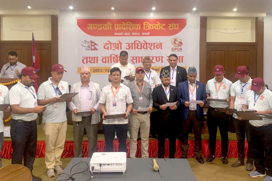 गण्डकी प्रादेशिक क्रिकेट संघको अध्यक्षमा सिग्देल निर्वाचित