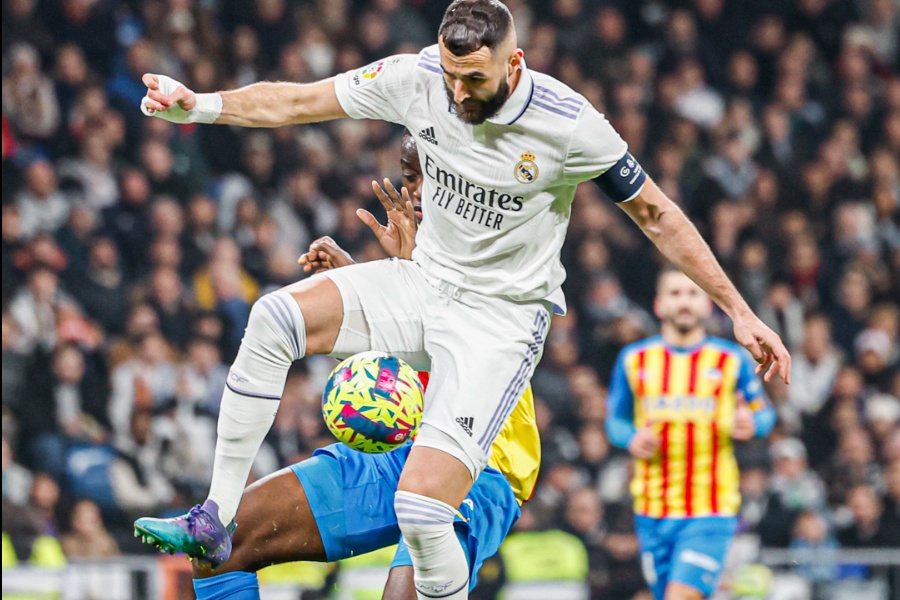 स्पेनिस ला लिगा :  रियल मड्रिडद्वारा भ्यालेन्सिया पराजित