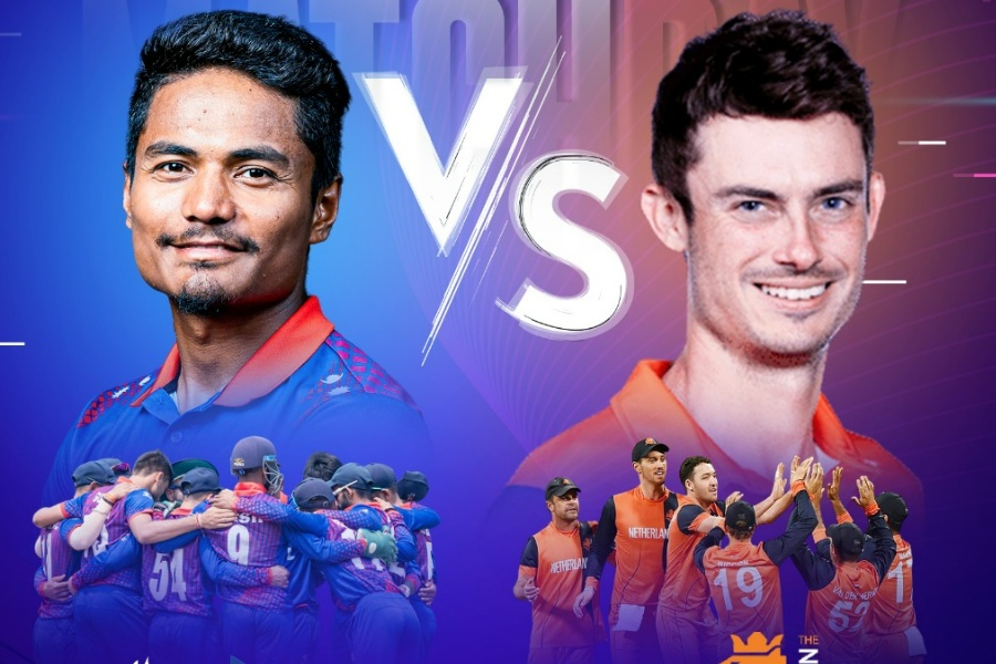 विश्वकप छनोट: नेदरल्यान्ड्सविरुद्ध पहिले ब्याटिङ गर्दै नेपाल