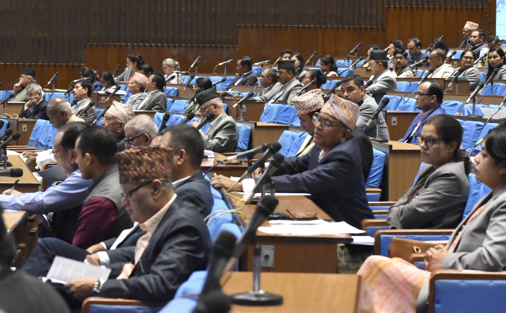 प्रतिनिधिसभाको शून्य समयमा सुशासन कायम गर्न सरकारको ध्यानाकर्षण