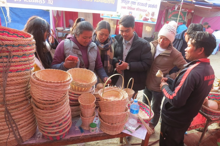 धनकुटामा बाँसबाट बनेका सामग्रीको माग उच्च, जापानसम्म निर्यात