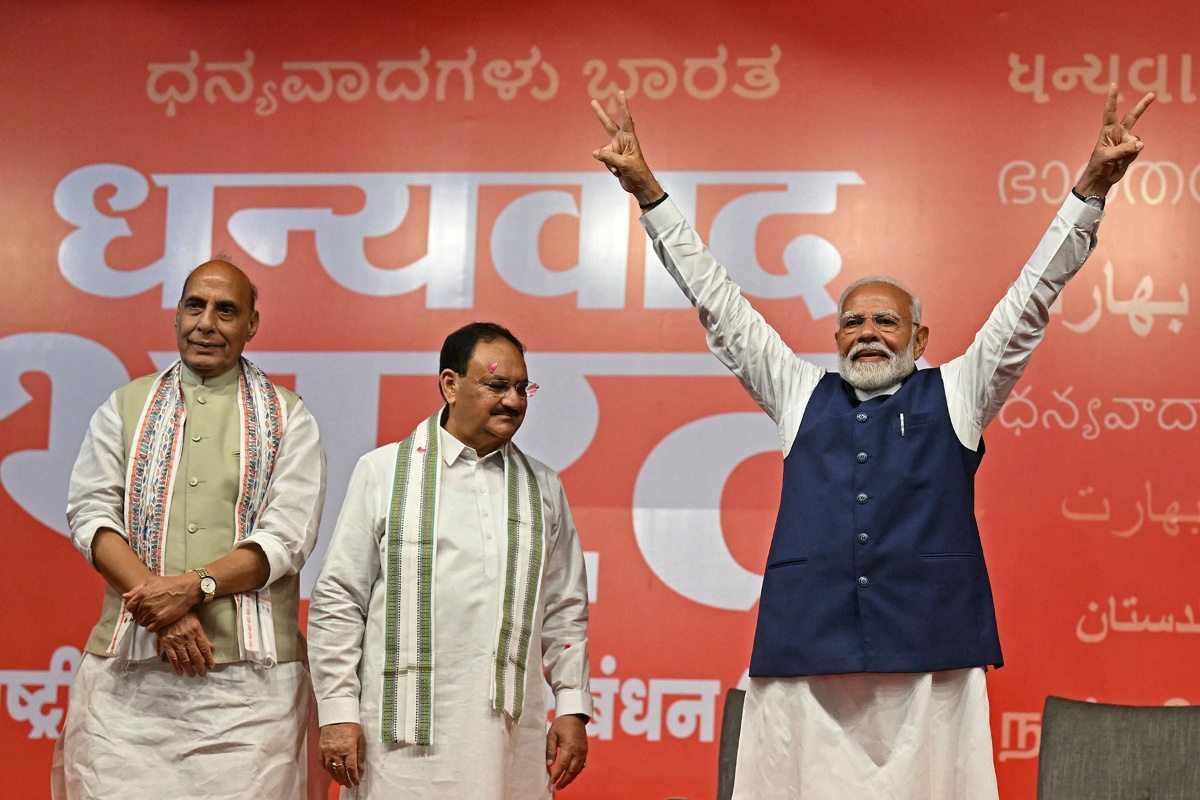 मोदी तेस्रोपटक भारतको प्रधानमन्त्री नियुक्त