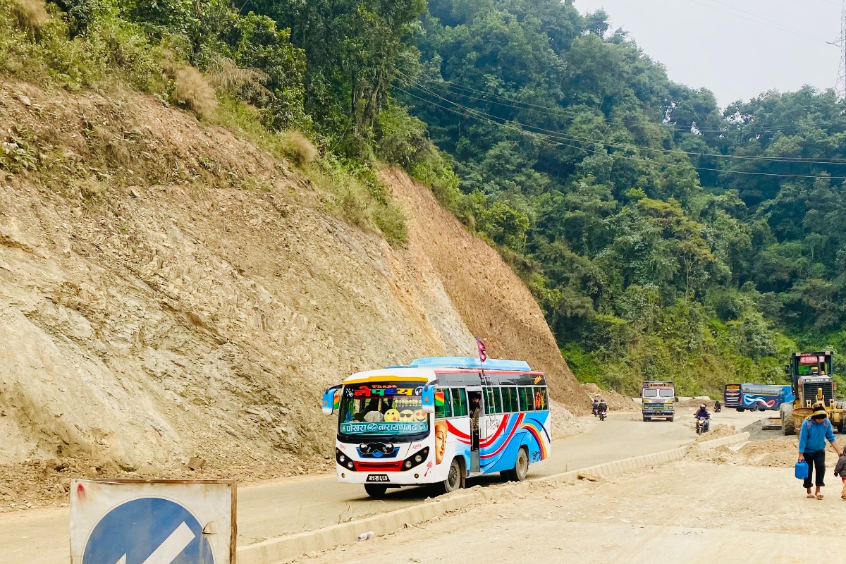 मुग्लिन–पोखरा सडकको कोत्रे खण्ड ५ दिन अवरुद्ध हुने