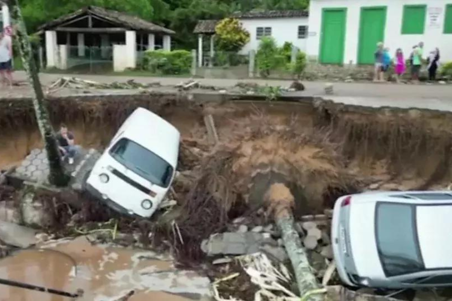 ब्राजिलमा भीषण वर्षासँगै आएको बाढीबाट ३६ जनाको मृत्यु