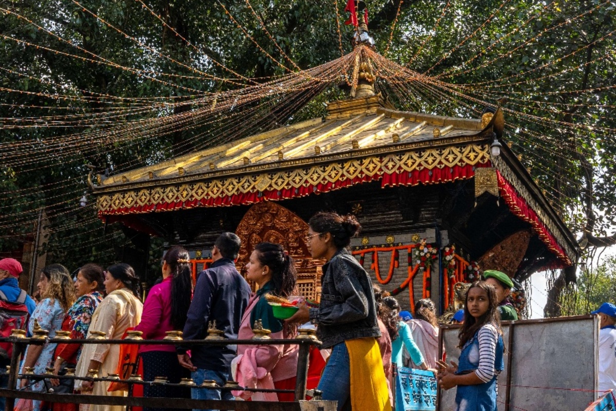 दशैँको तेस्रो दिन: चन्द्रघण्टा देवीको साधना गरिँदै