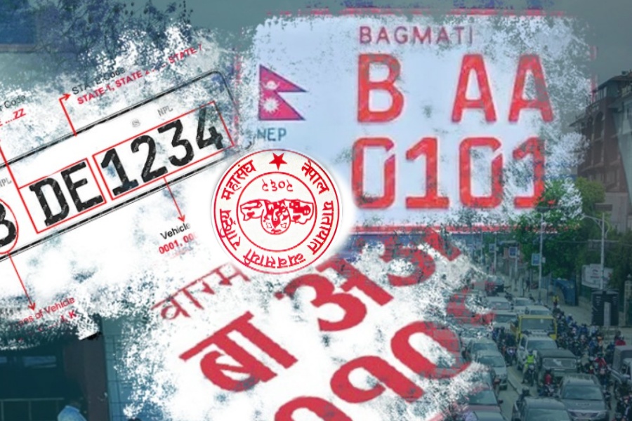 इम्बोस्ड नम्बरप्लेट लगाउने निर्णय कार्यान्वयन गर्न सकिँदैन : महासंघ