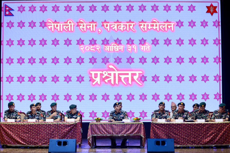 भाैतिक सुरक्षाभन्दा मानवीय सुरक्षा महत्त्वपूर्ण : सेना