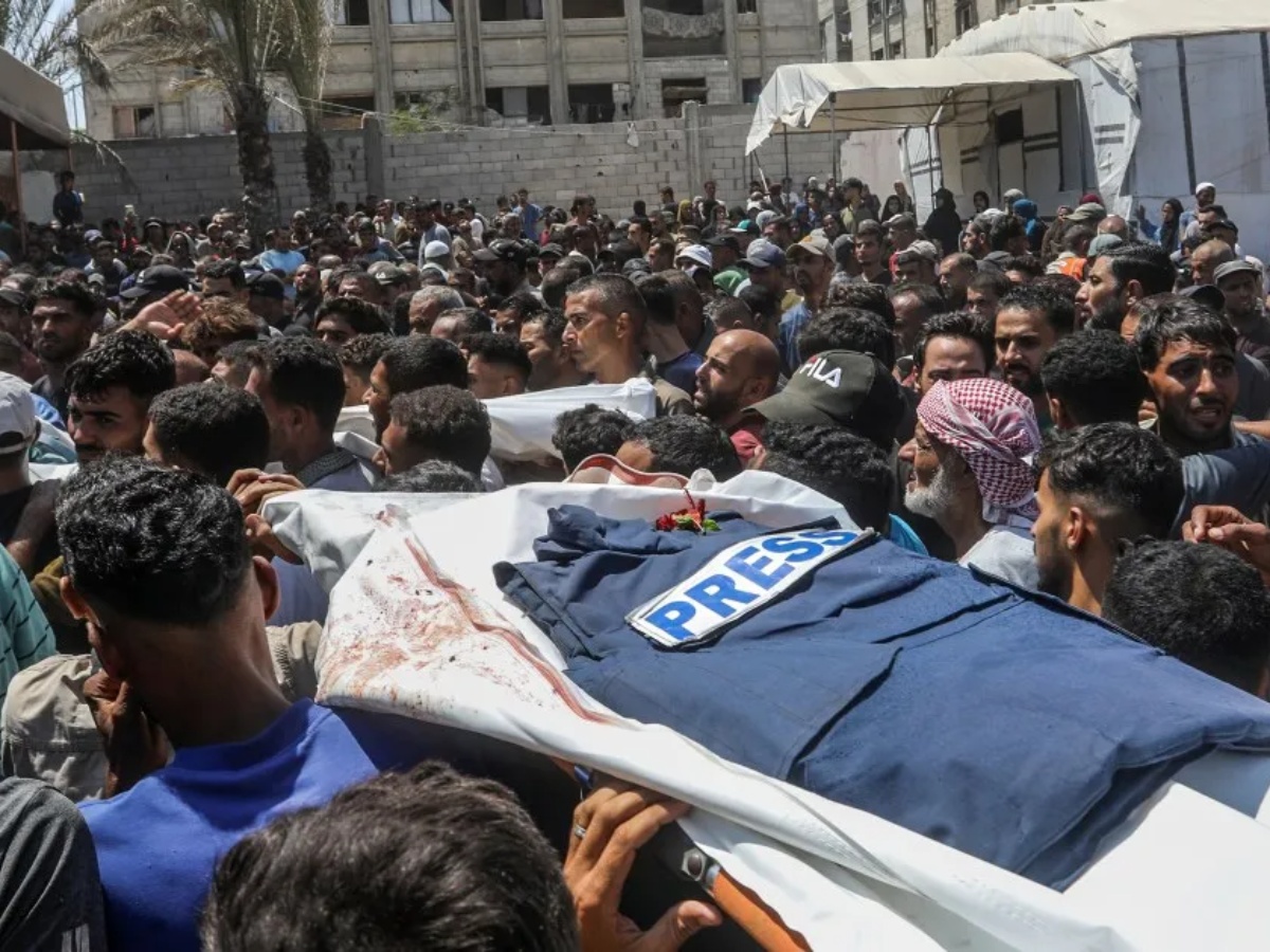 इजरायली आक्रमणमा गाजामा मृत्यु हुने पत्रकारको संख्या २५४ पुग्यो