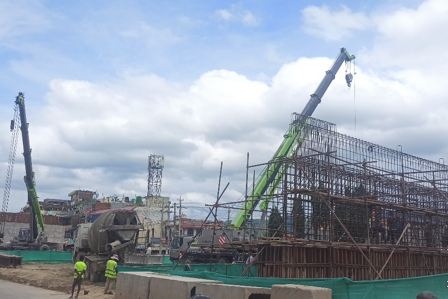 मिर्चैयामा ‘ओभरपास’ निर्माण हुँदै