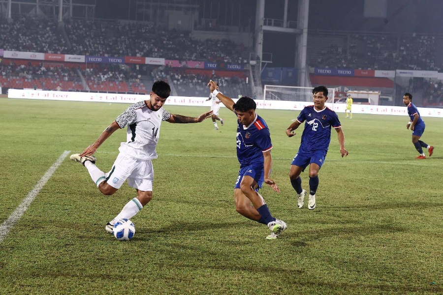 मैत्रीपूर्ण खेलमा नेपाल र बांग्लादेशबीच बराबरी