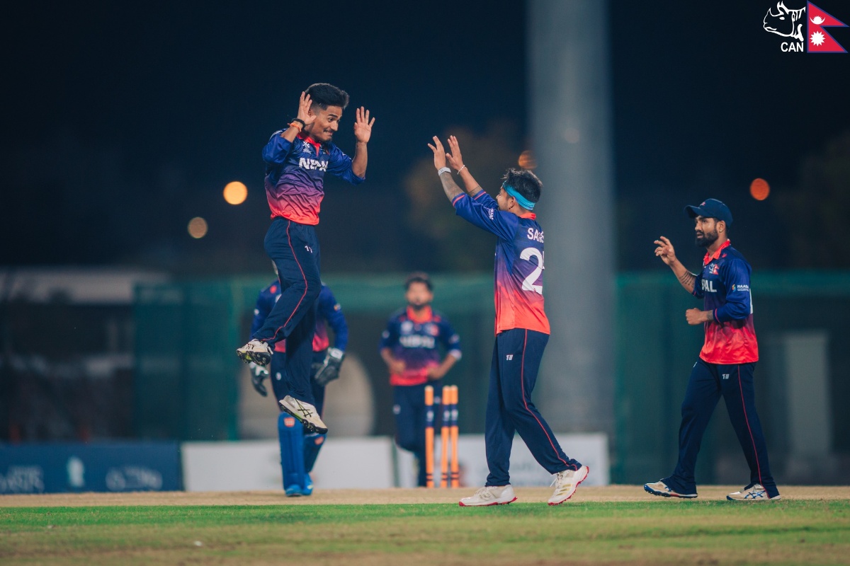 विश्वकप छनोट: कतारमाथि नेपालको ५ रनको जित