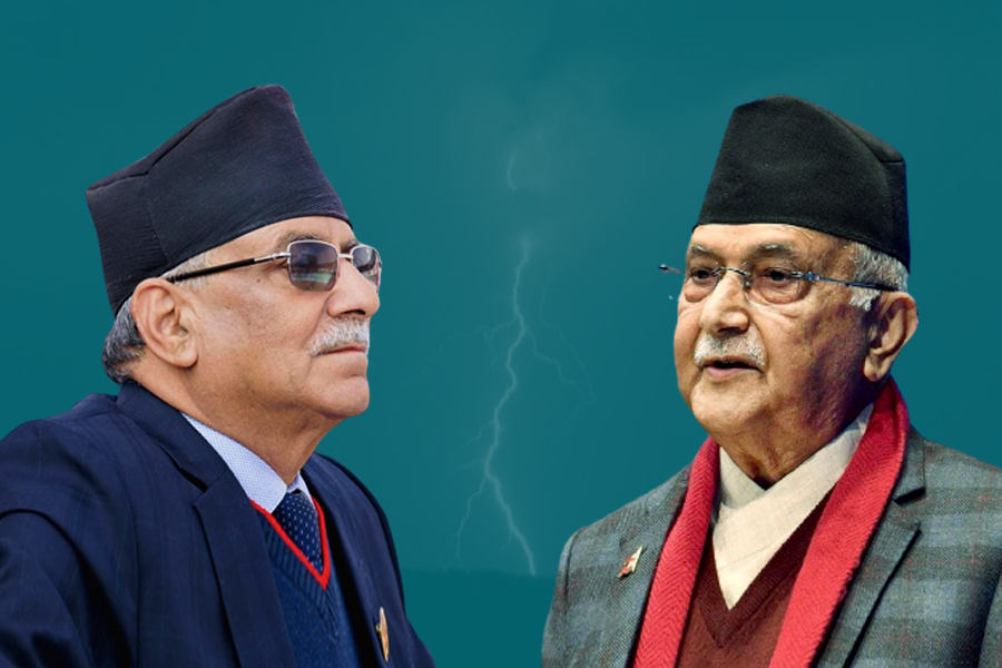 राष्ट्रपतिमा कांग्रेसलाई सघाउने तयारीमा माओवादी, संकटको डिलमा गठबन्धन