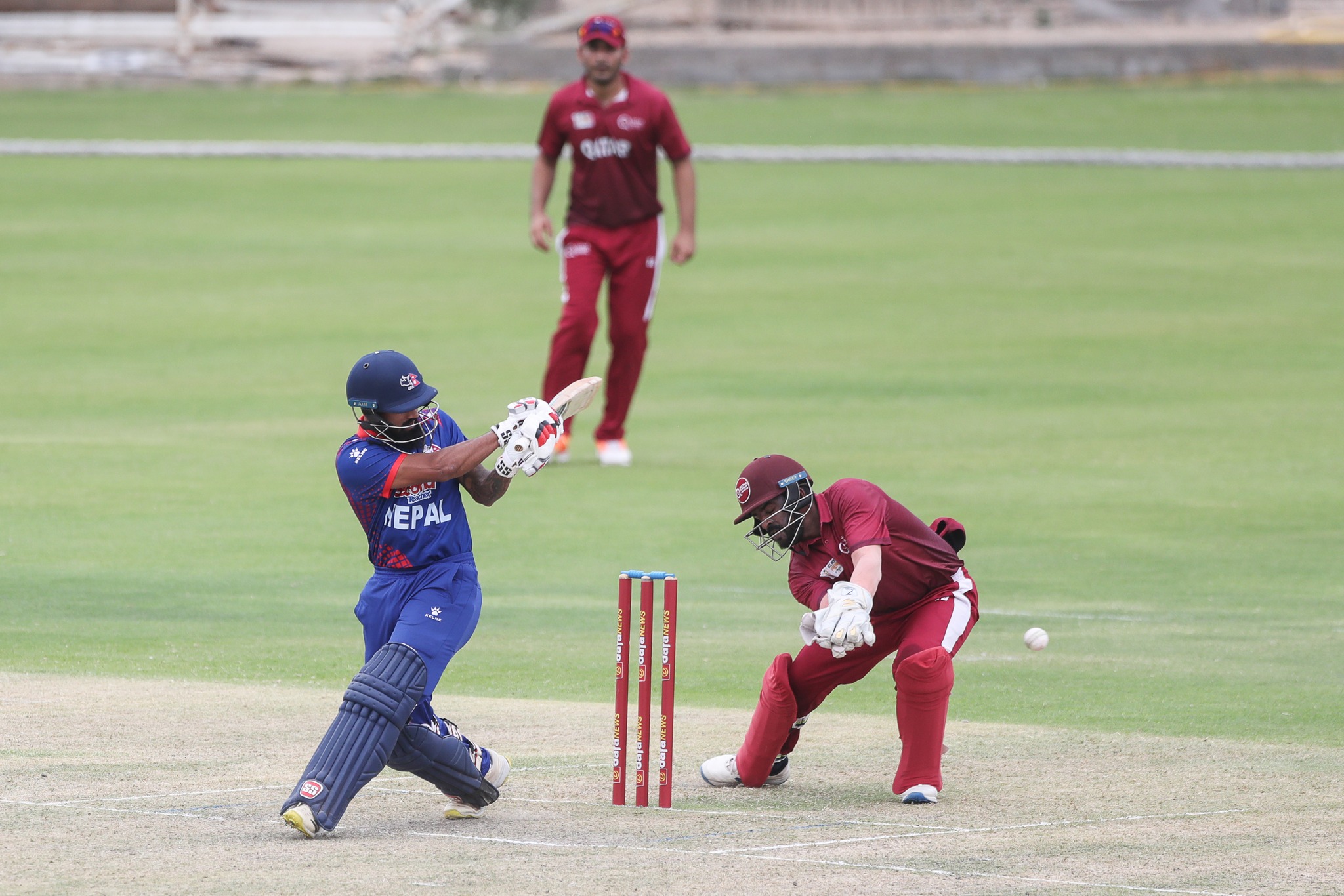 एसीसी प्रिमियर कपमा नेपालसँग कतार ३२ रनले पराजित