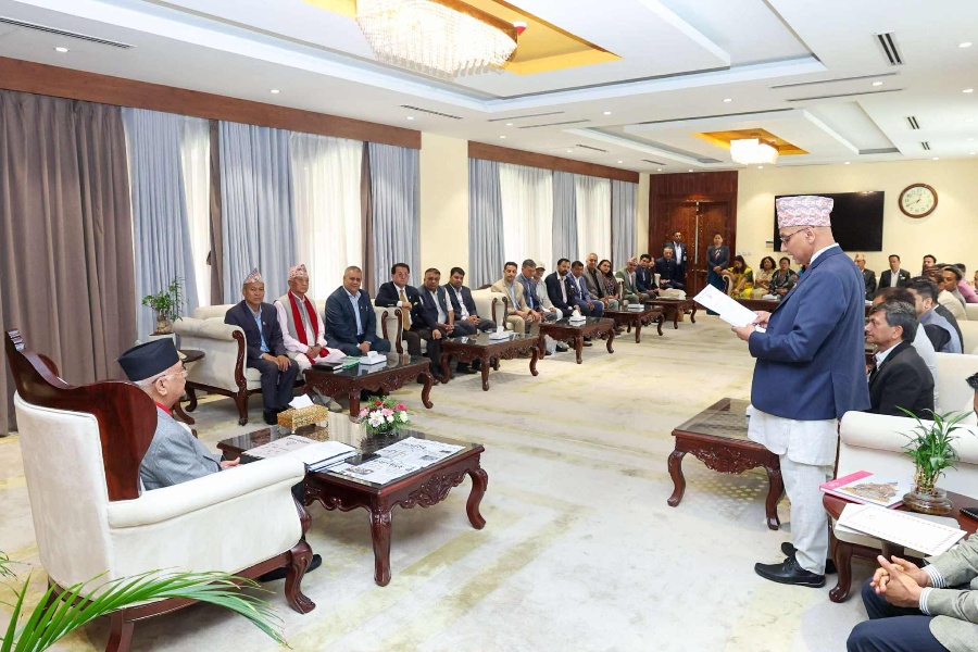 प्रधानमन्त्रीसमक्ष निर्यात व्यवसायी महासंघको ७ बुँदे सुझाव प्रस्तुत